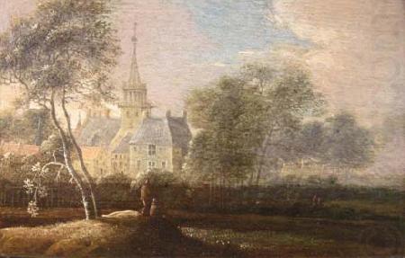 unknow artist Castle Westerbeek at the westside of the city of The Hague china oil painting image